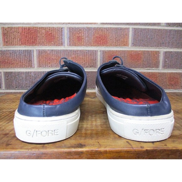G/FORE Mens Disruptor S Slip On Mule Street Shoes Blue Leather Sneakers Size 12 main image 12